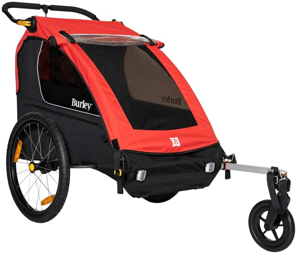 Burley Honey Bee Child Trailer in Red - Image 1 of 6
