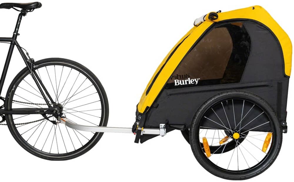 Burley Bee Child Trailer in Yellow - Image 3 of 6