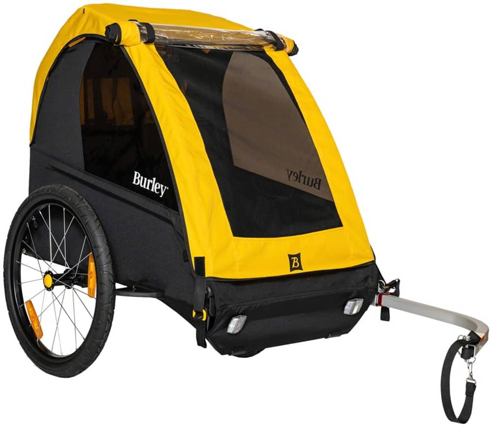 Burley Bee Child Trailer in Yellow - Image 1 of 6