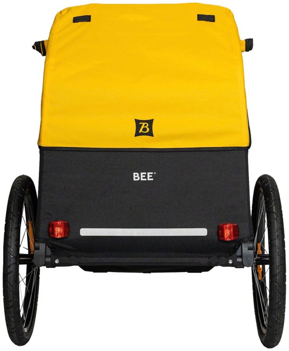 Burley Bee Child Trailer in Yellow - Image 4 of 6