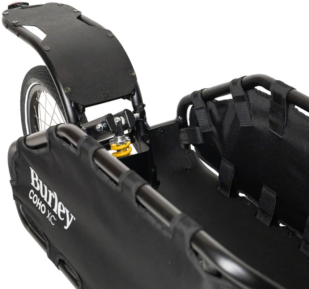 Burley Coho XC Cargo Trailer in Black - Image 4 of 4