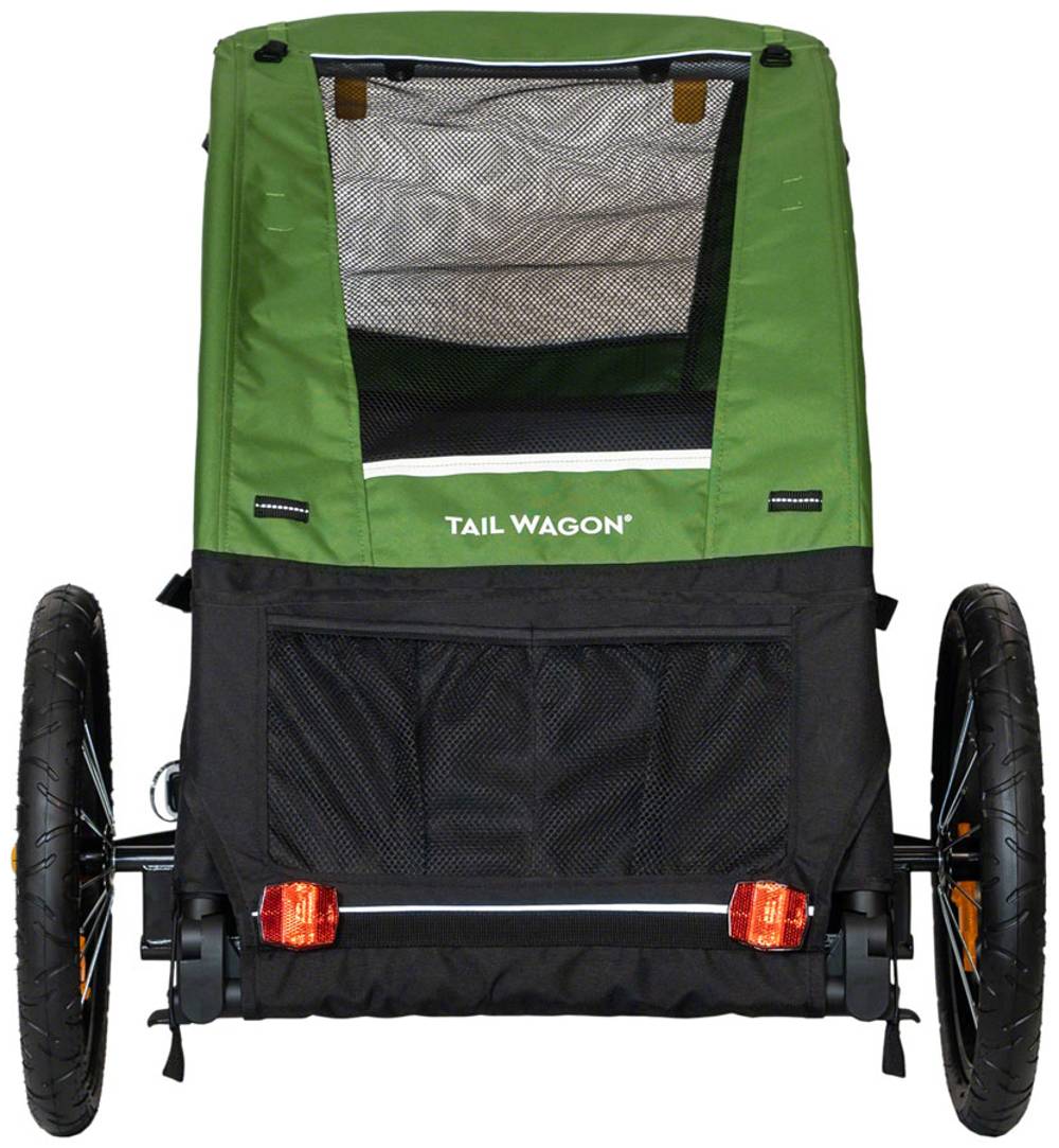 Burley Tail Wagon Pet Trailer in Fern Green - Image 2 of 5