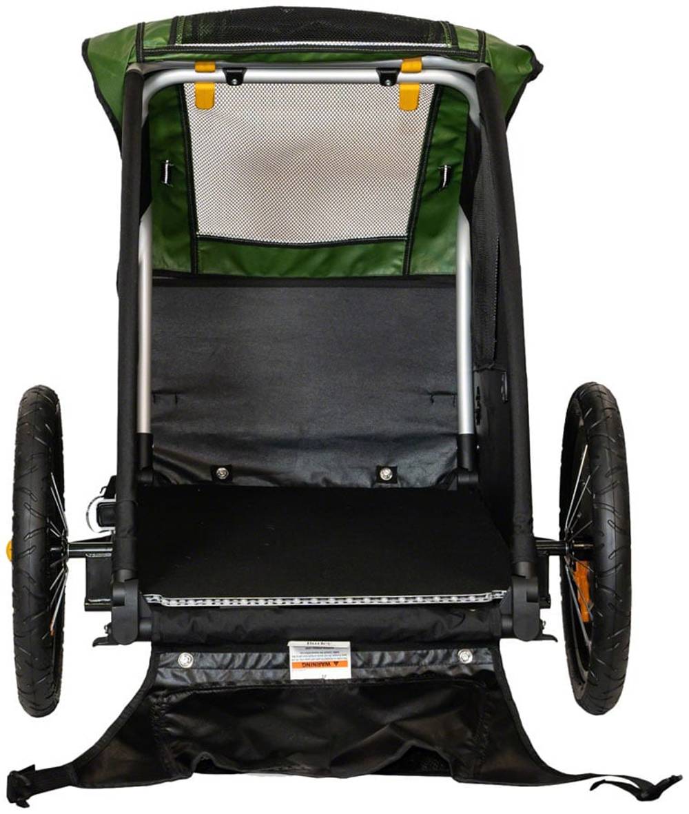 Burley Tail Wagon Pet Trailer in Fern Green - Image 4 of 5