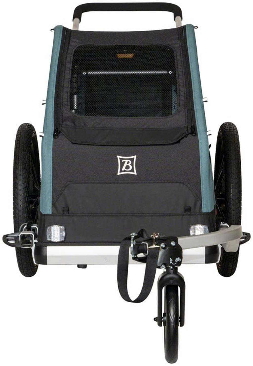 Burley Bark Ranger Pet Bike Trailer in Black - Image 2 of 5