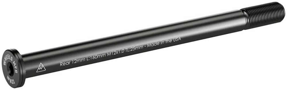 Wheels MFG Rear Thru Axle in Black - Image 1 of 2