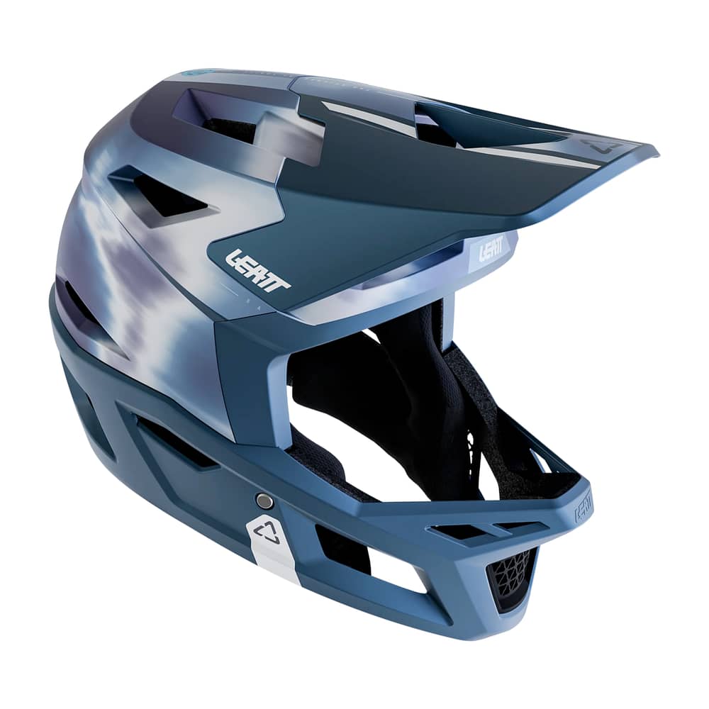 Leatt | Helmet Mtb Gravity 4.0 Men's | Size Medium In Galaxy Blue
