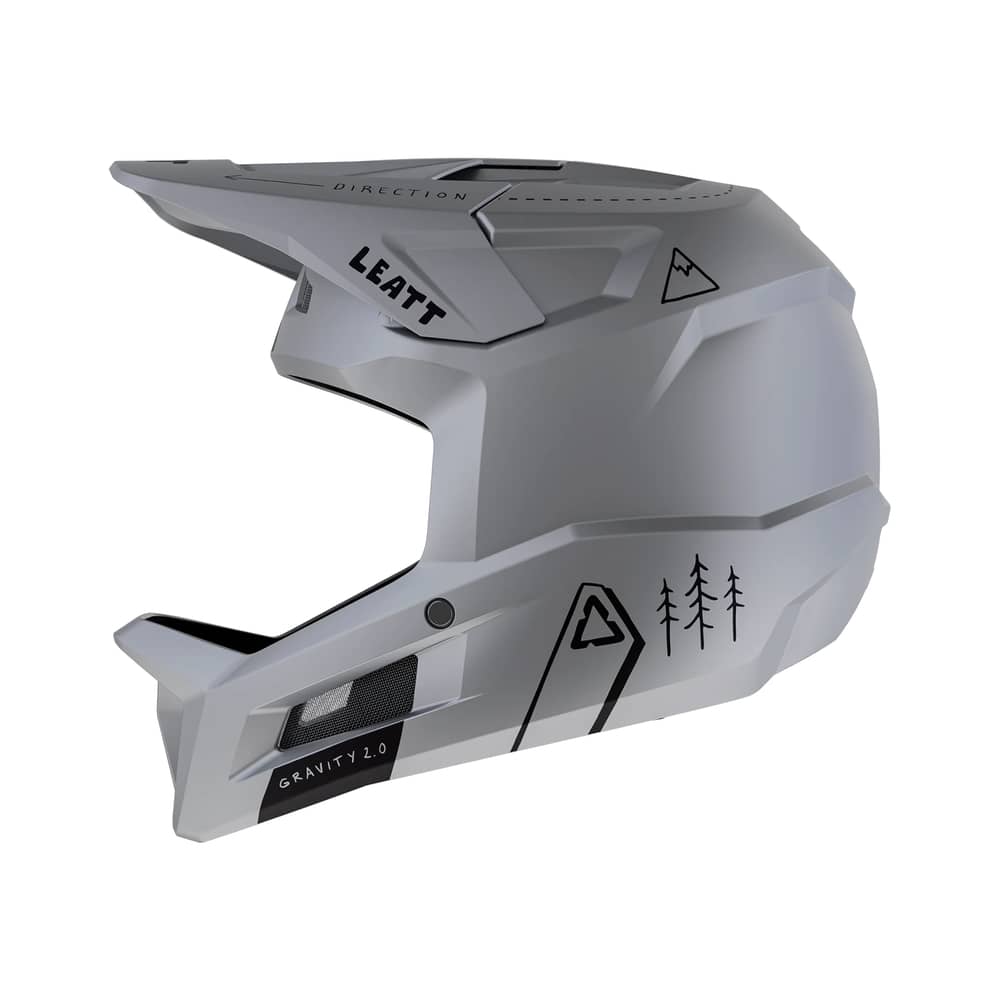 Leatt Helmet MTB Gravity 2.0 in Grey - Image 3 of 4