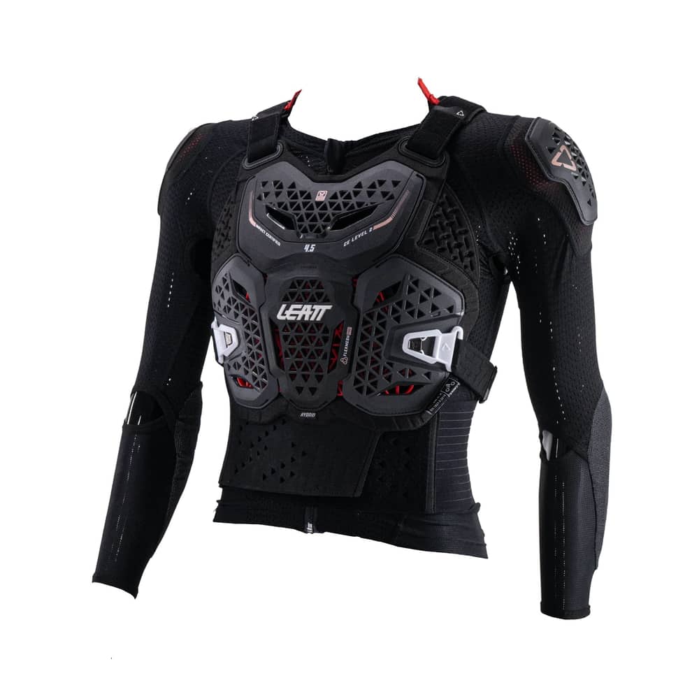 Leatt Body Protector 4.5 Hybrid Women in Black - Image 2 of 4