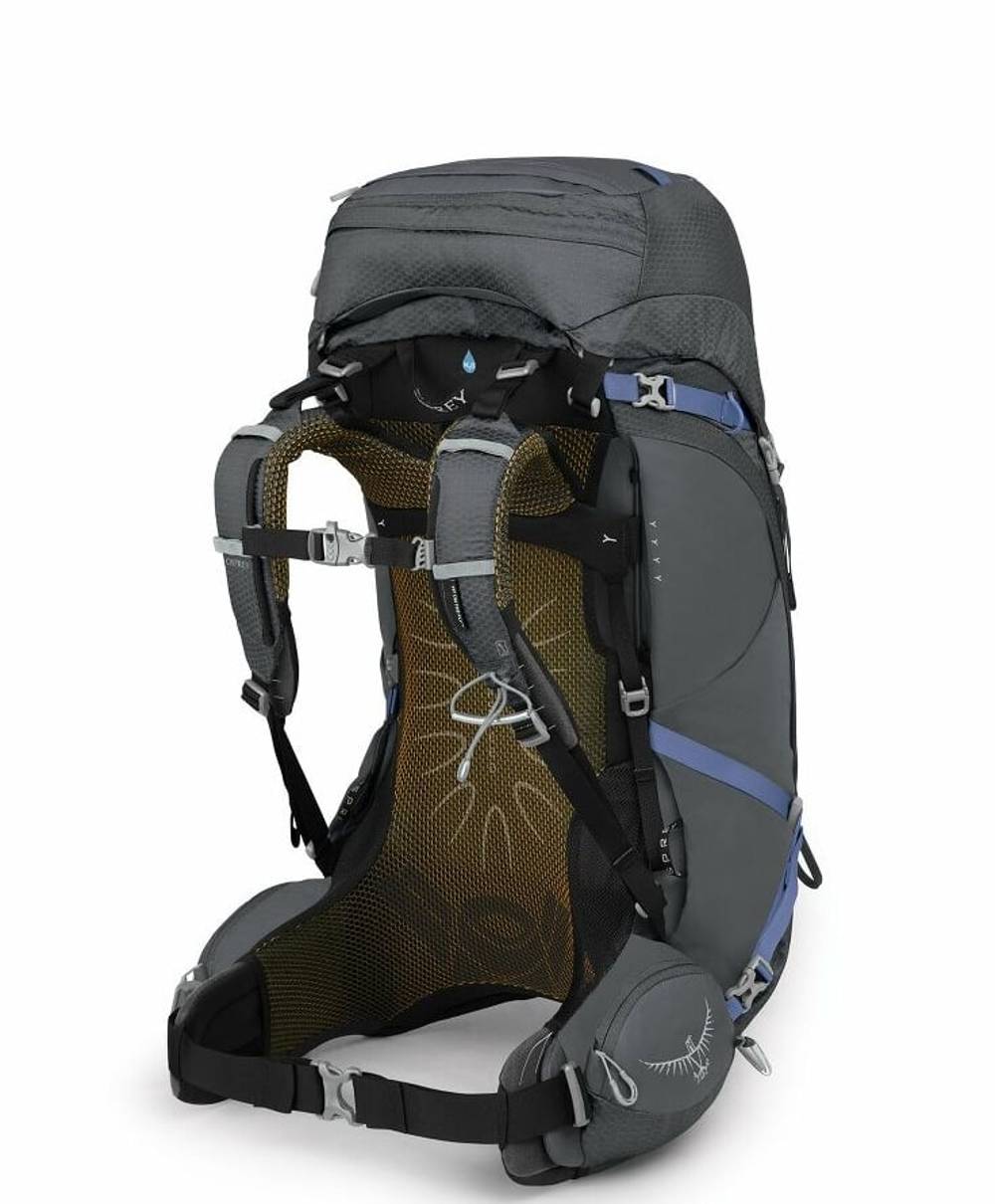 Osprey Aura Ag 50 Womens Backpack in Tungsten Grey - Image 2 of 3