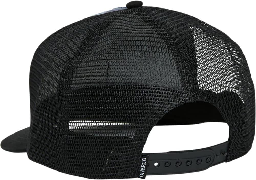 DHaRCO Flat Brim Trucker Cap in Midnight Unique - Image 2 of 2