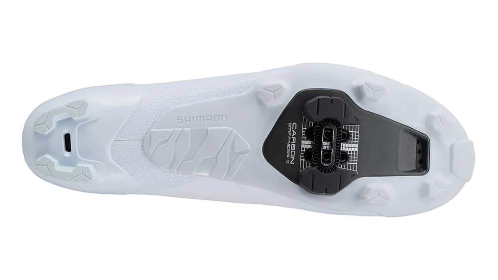 Shimano SH-RX910 S-PHYRE Gravel Shoes in White - Image 4 of 4