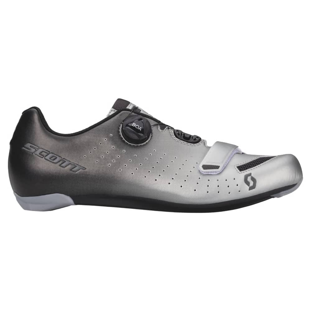 SCOTT Shoe Road Comp Boa in Black Fade/Metallic Silver - Image 1 of 4