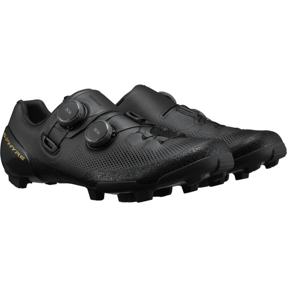 Shimano SH-RX910E S-PHYRE Wide Gravel Shoes in Black - Image 3 of 5
