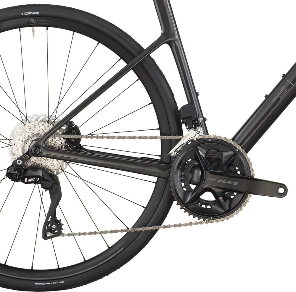 Scott Addict 40 Bike 2026 in Carbon Black - Image 2 of 4