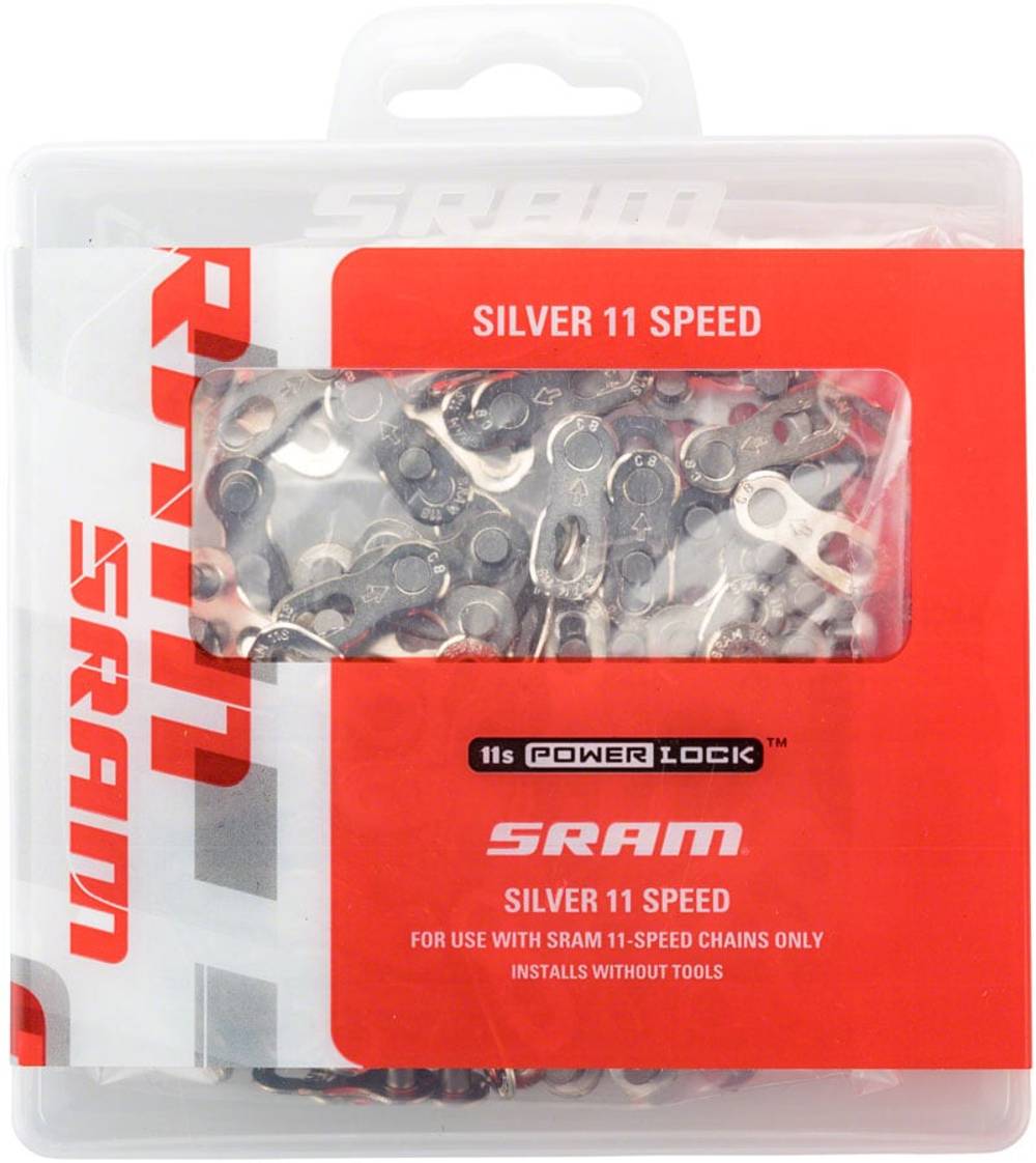 SRAM PowerLock Link for 11 Speed Chain in Silver - Image 1 of 2
