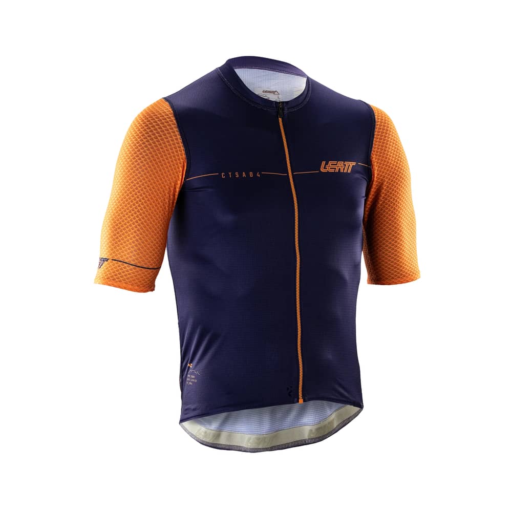 Leatt Leatt | Jersey Mtb Endurance 6.0 Men's | Size Large In Galaxy Blue | Polyester/elastane