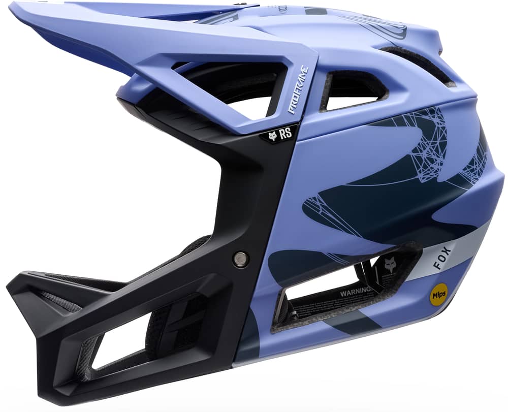 Fox Proframe RS Diffuse Helmet in Purple Dove - Image 3 of 7