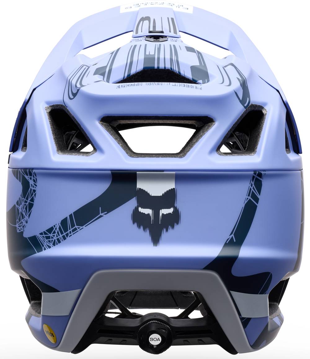 Fox Proframe RS Diffuse Helmet in Purple Dove - Image 5 of 7