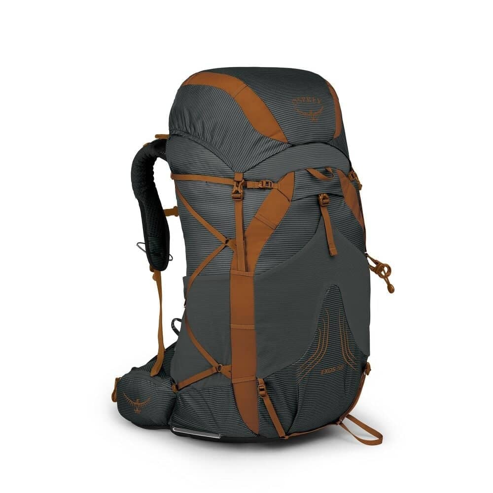 Osprey Exos 58 Backpack in Dark Charcoal - Image 1 of 3