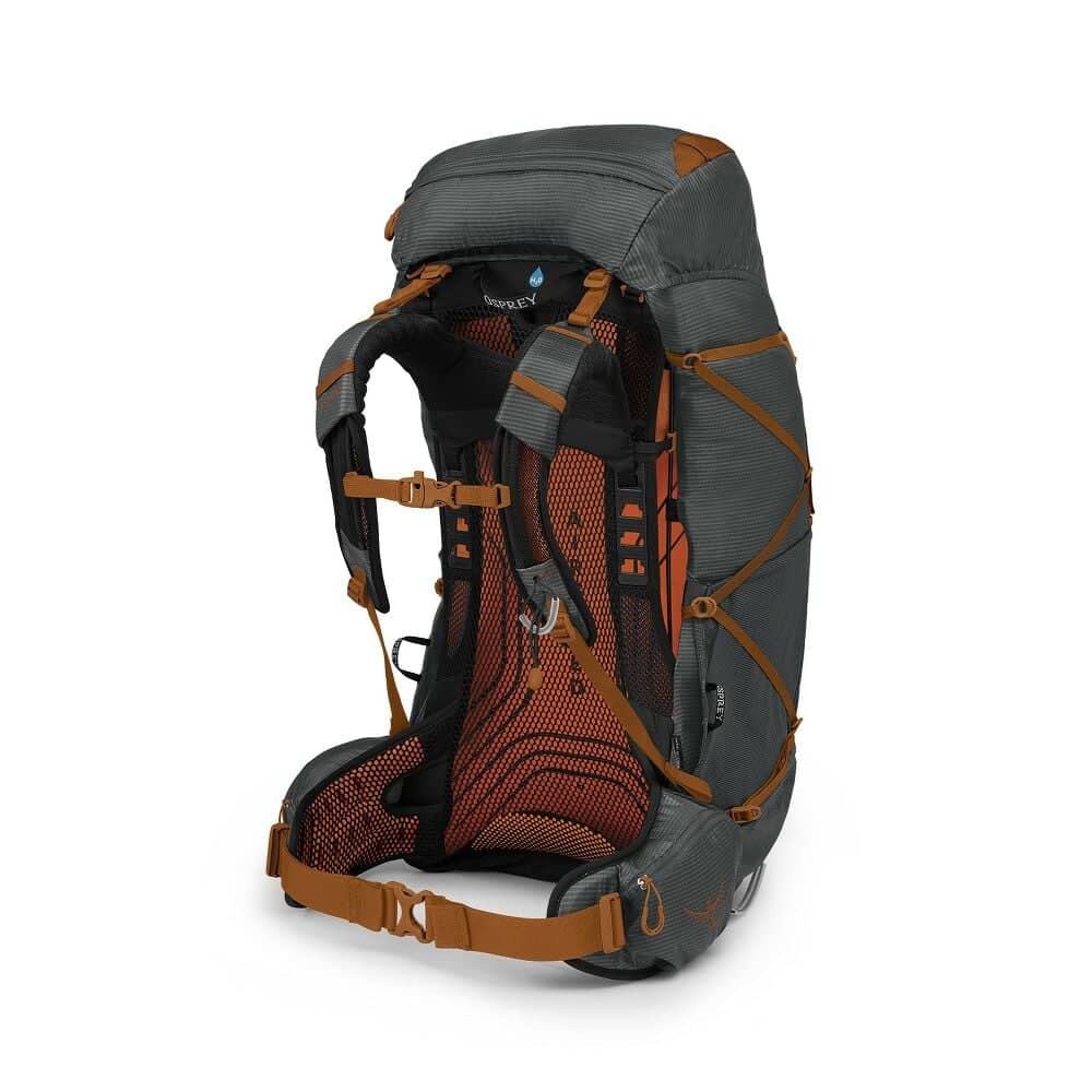 Osprey Exos 58 Backpack in Dark Charcoal - Image 2 of 3