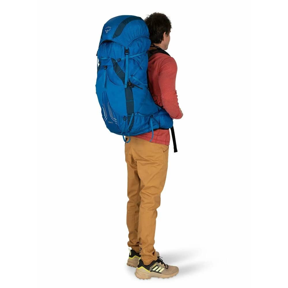 Osprey Exos 58 Backpack in Blue Ribbon - Image 3 of 4