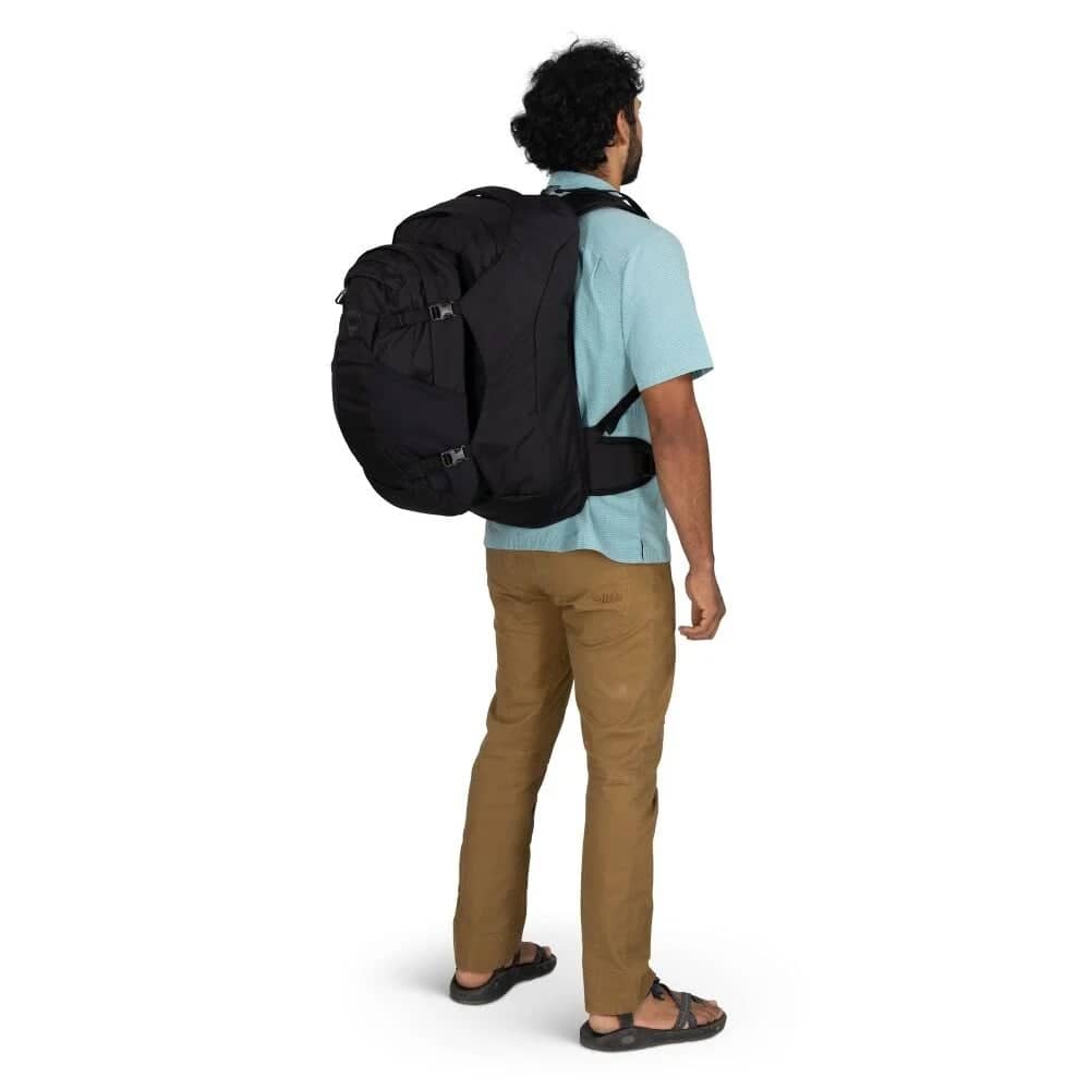 Osprey Farpoint 55 Backpack in Black - Image 4 of 4