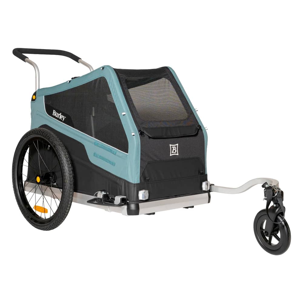 Burley Bark Ranger XL Pet Bike Trailer in Black - Image 1 of 9