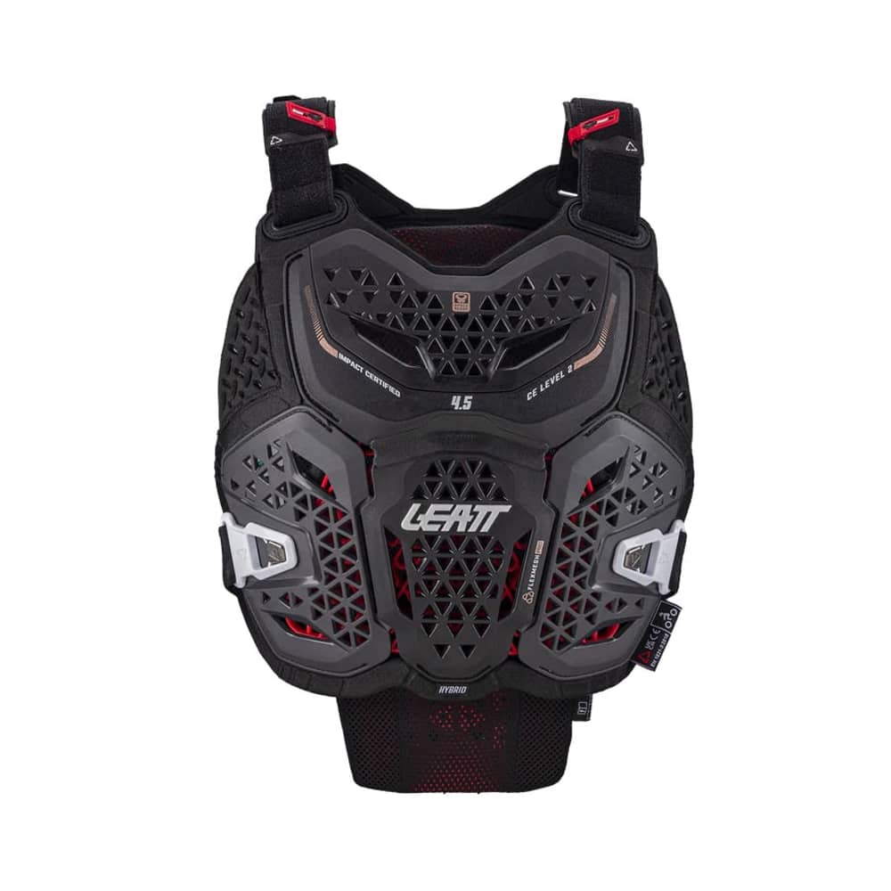 Leatt Chest Protector 4.5 Hybrid Women in Black - Image 1 of 2
