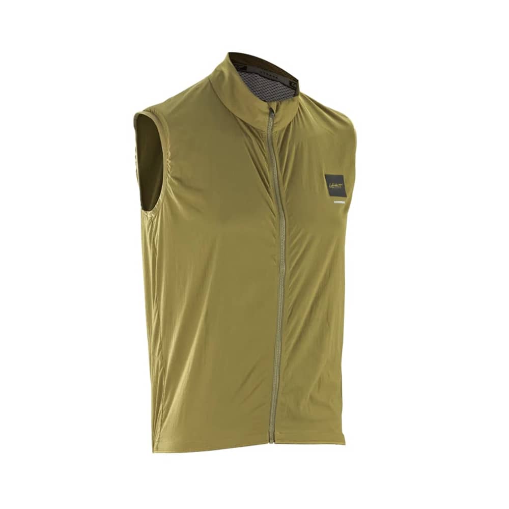 Leatt Leatt | Vest Mtb Windblock 2.0 Men's | Size Small In Brass Brown | Nylon