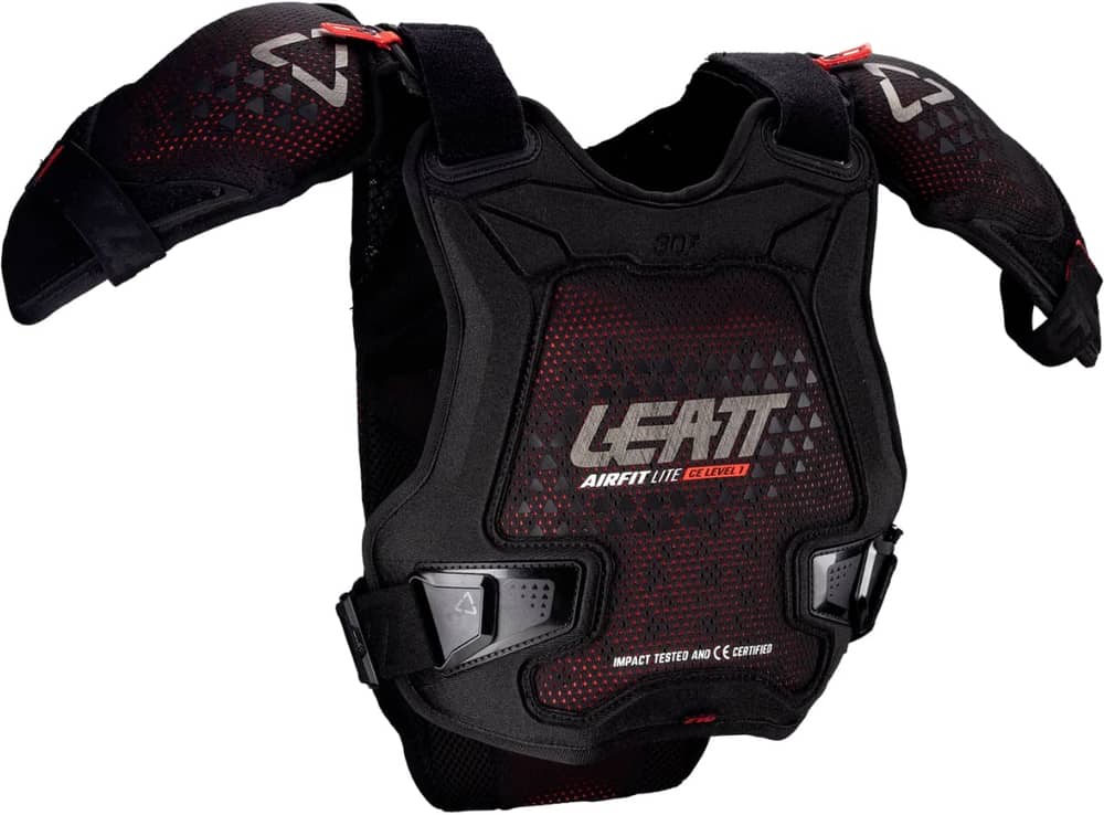 Leatt Chest Protector 3DF AirFit Evo Pro Jr in Black - Image 1 of 1