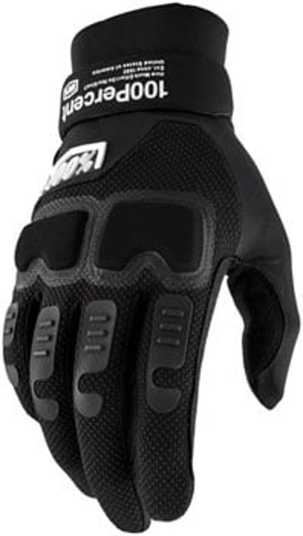 100% Langdale Gloves in Black - Image 1 of 1