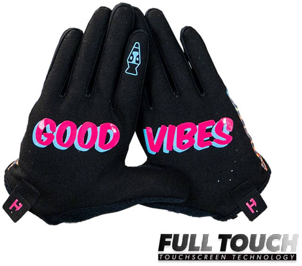 Handup Most Days Gloves in Reverse Tie Dye - Image 3 of 3