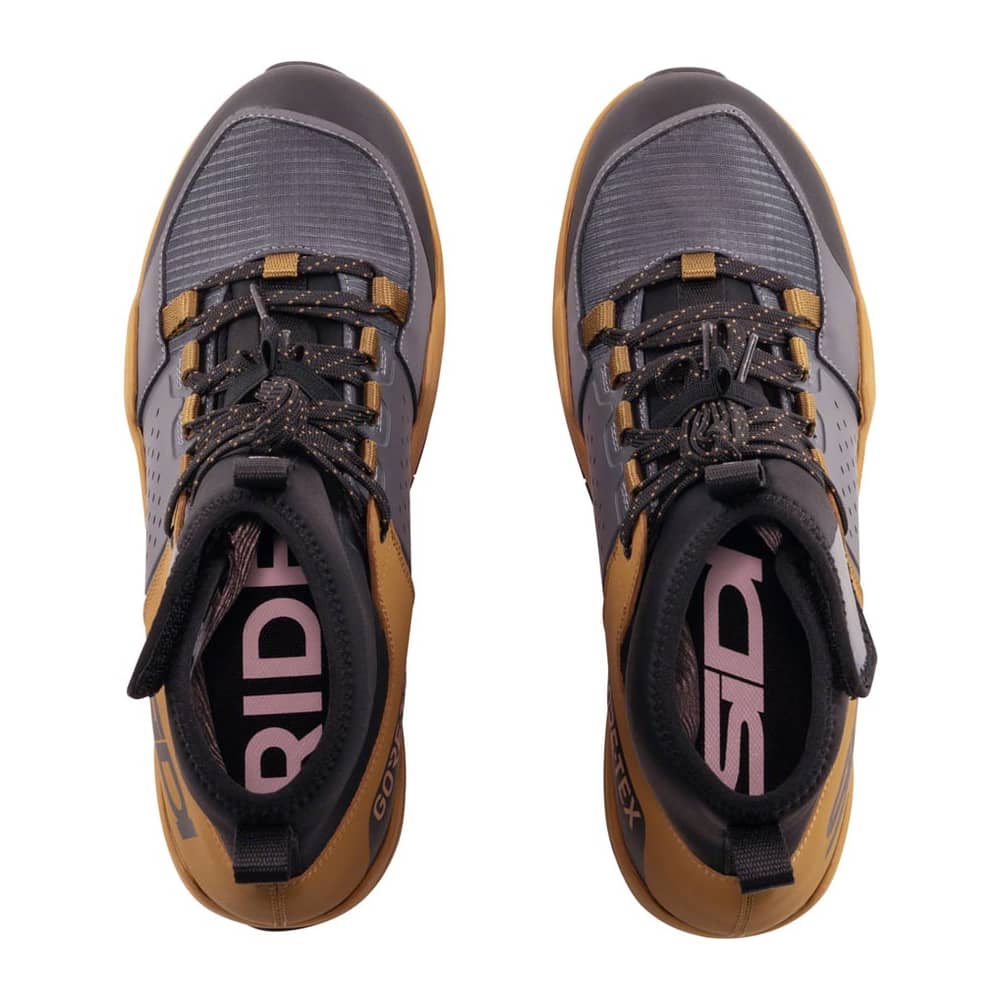 SIDI Atomus MID GTX Mountain Clipless Shoes in Harvest/Gray - Image 3 of 5