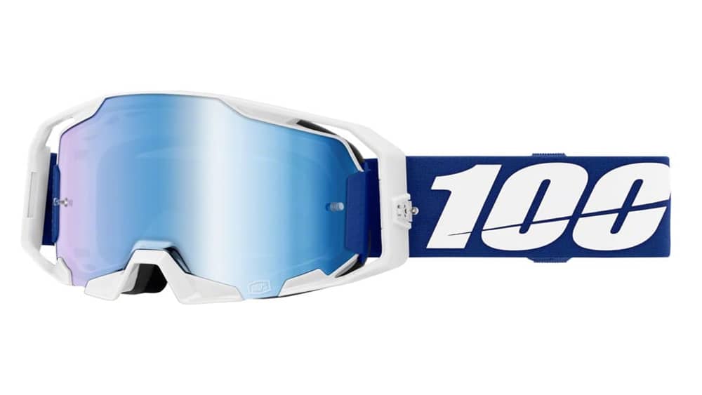 100% Armatic Goggles in Blue/Blue Mirror - Image 1 of 1