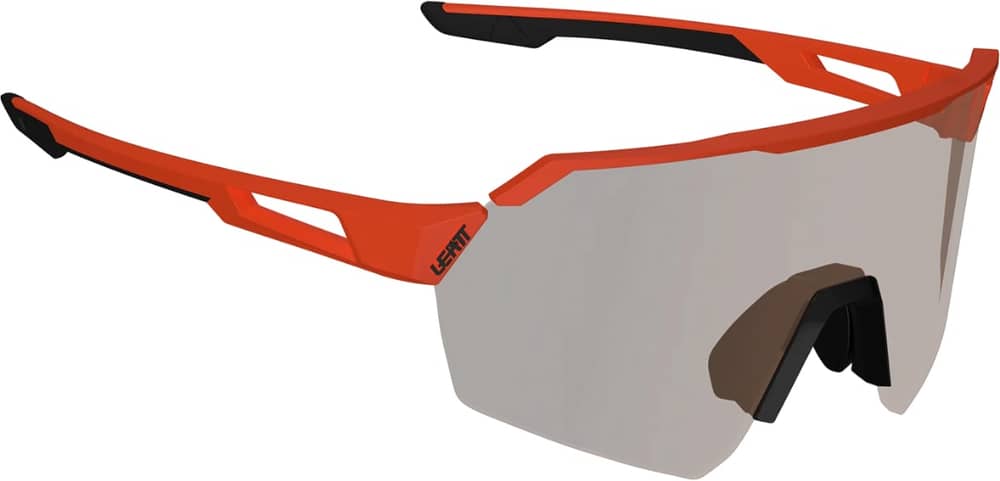 Leatt Sunglasses RideViz Lite in Satin Orange Iriz Silver - Image 1 of 3