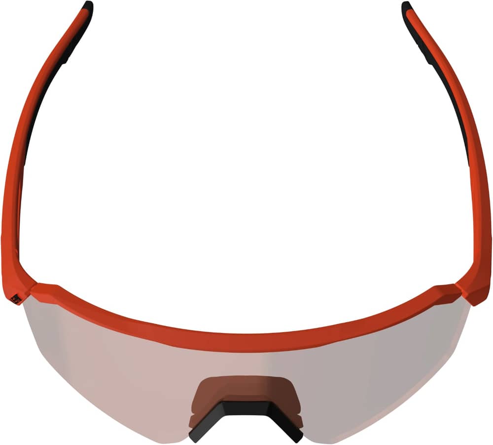 Leatt Sunglasses RideViz Lite in Satin Orange Iriz Silver - Image 3 of 3