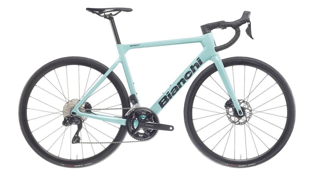 Bianchi Sprint 105 Di2 12S Disc ICR Bike in CK16/Graphite - Image 1 of 1