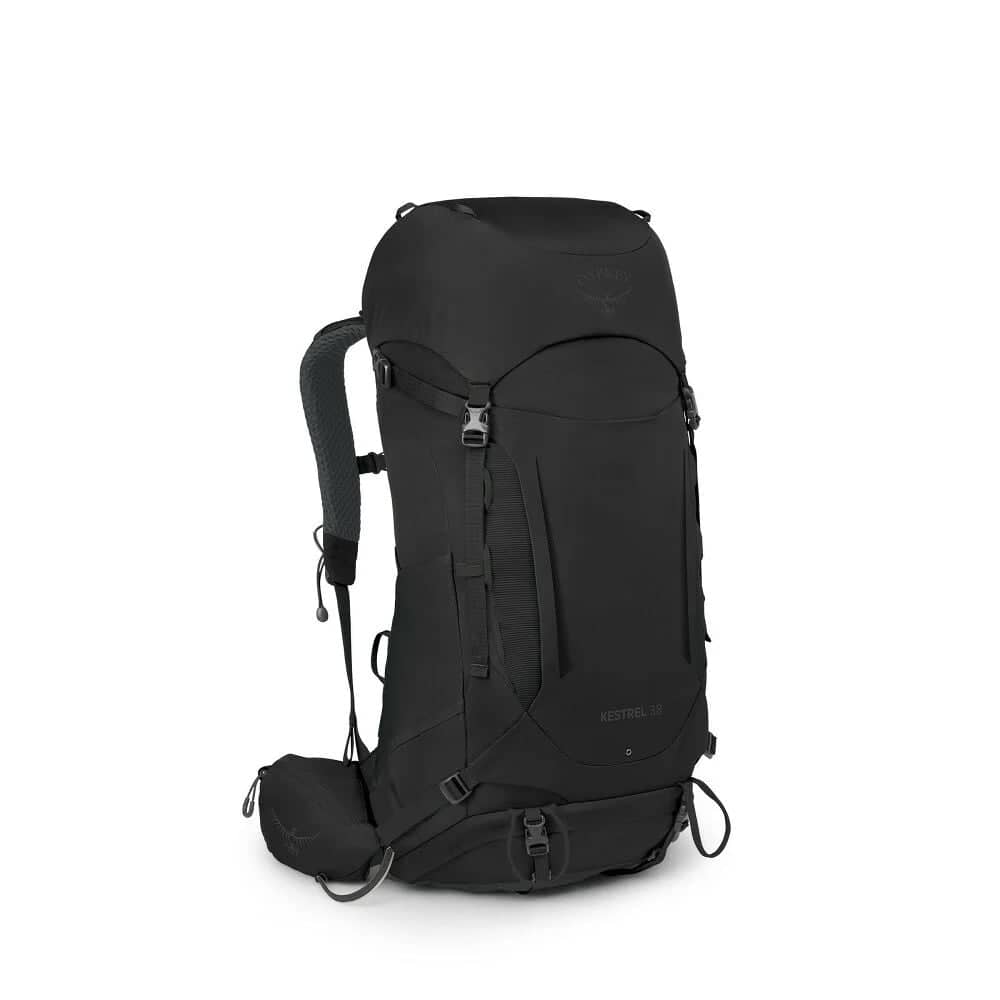 Osprey Kestrel 38 Backpack in Black - Image 1 of 2