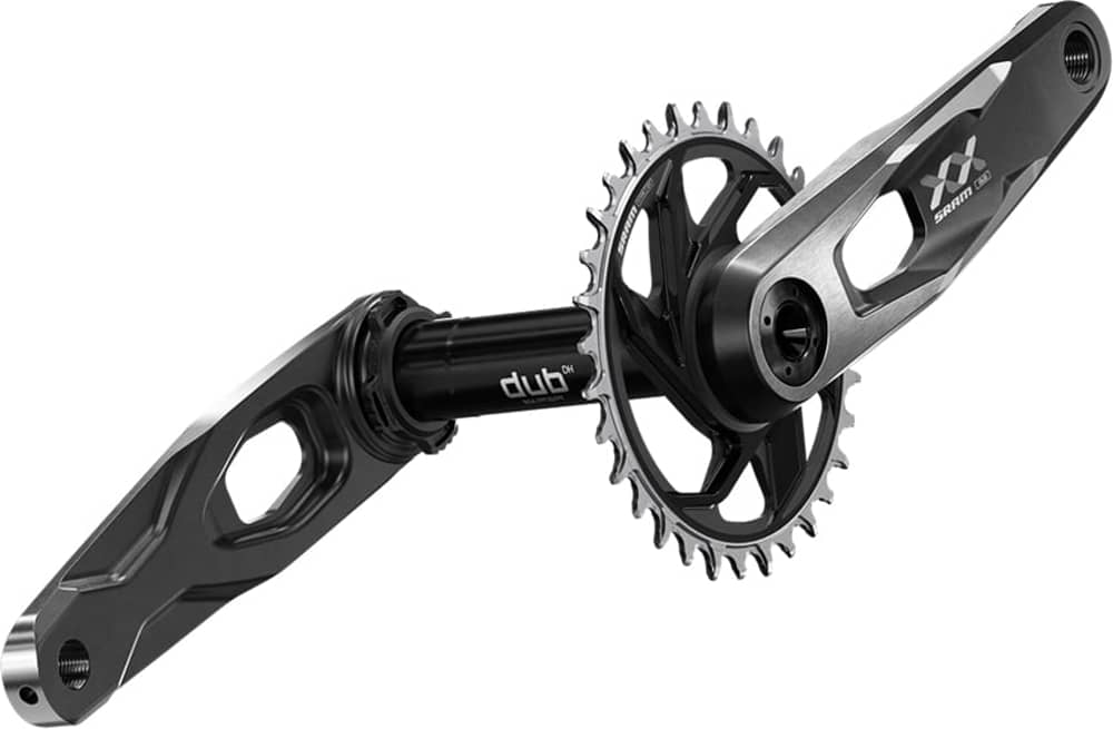 SRAM XX T-Type Downhill CL55 DUB MTB Crankset in Black - Image 2 of 2