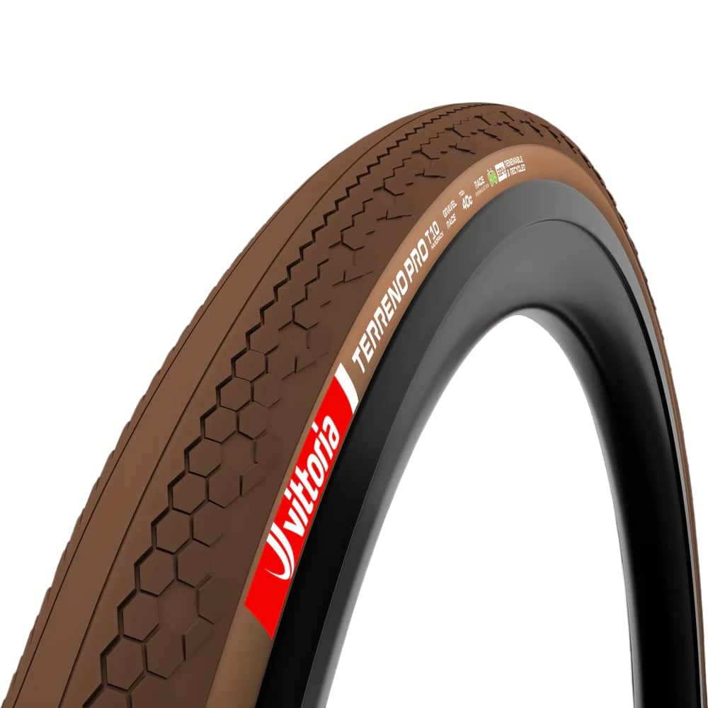 Vittoria Terreno Pro T10 Gravel Race 700c Tire in Brown - Image 1 of 3