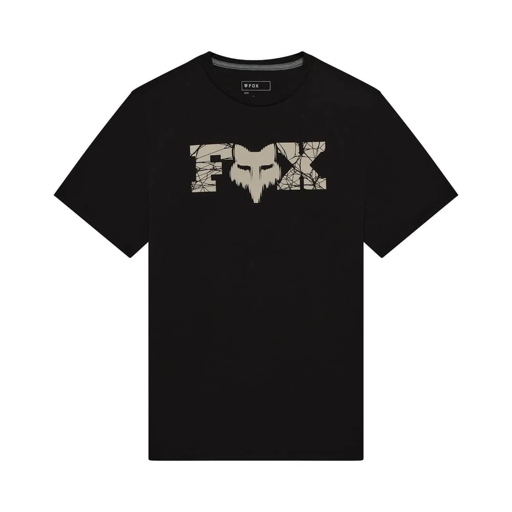 Fox Diffuse Dri-Release Short Sleeve Tee in Black - Image 1 of 5