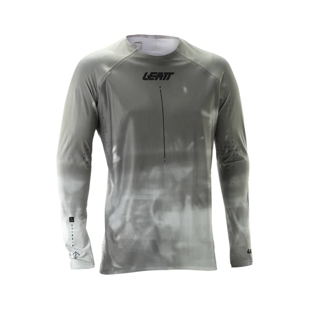 Leatt | Jersey Mtb Gravity 5.0 Men's | Size Extra Large In Granite Gray