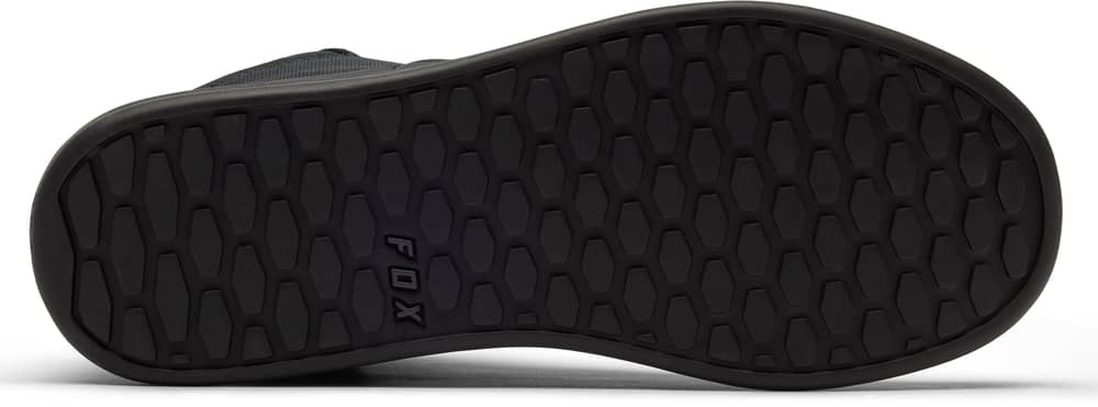 Fox Union Canvas Mid Shoes in Black - Image 10 of 10