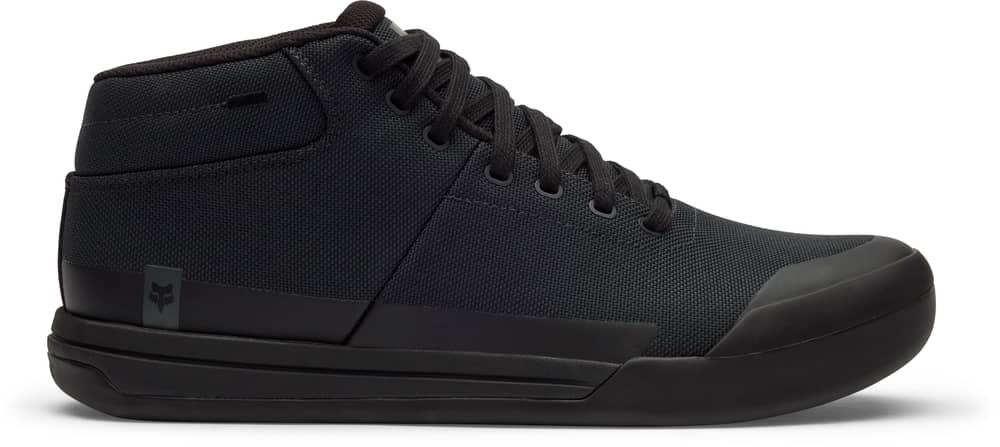 Fox Union Canvas Mid Shoes in Black - Image 1 of 10
