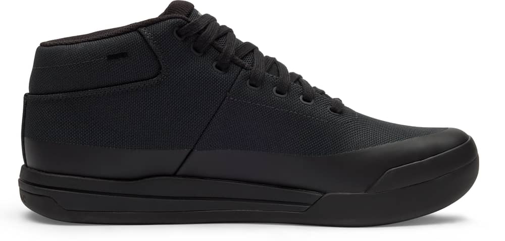 Fox Union Canvas Mid Shoes in Black - Image 3 of 10