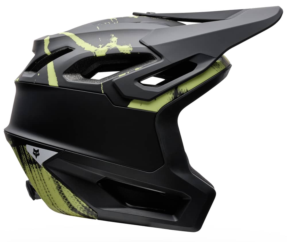 Fox Dropframe Pro Flow Helmet in Black - Image 2 of 6