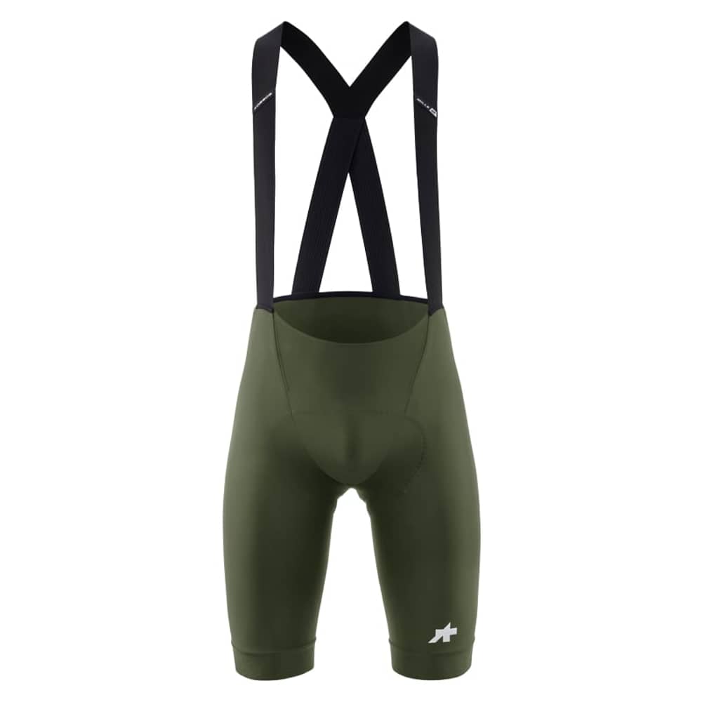 Assos Mille Gt S11 Bib Shorts in Moss Green - Image 1 of 2