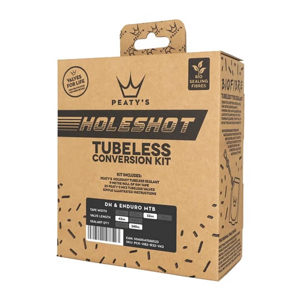Peaty's Holeshot Tubeless Conversion Kit - Image 1 of 2