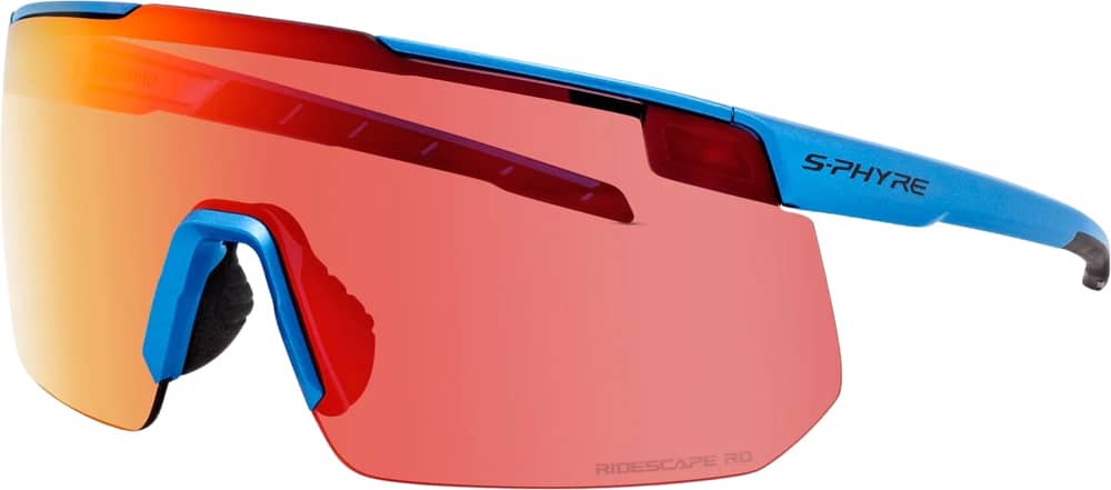 Shimano S-Phyre2 Rs Road Magnetic Sunglasses in Metallic Blue - Image 1 of 3