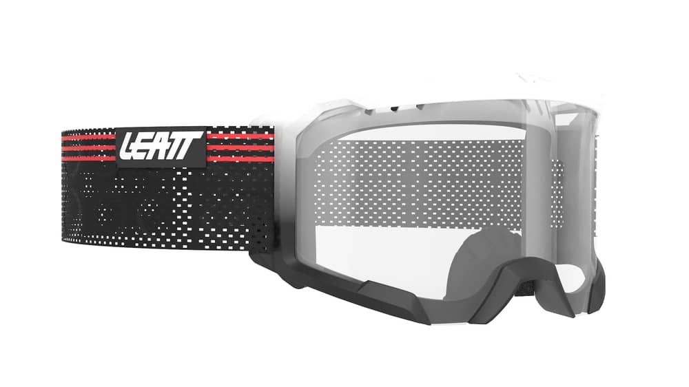 Leatt Goggle Velocity 4.0 MTB X-Flow Iriz in White Silver - Image 1 of 1